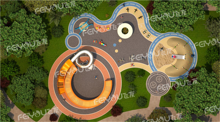 南方戶外游樂設施整體設計方案之一