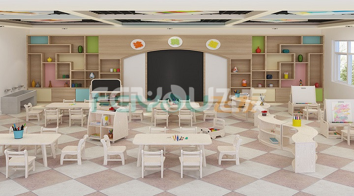 南方幼兒園家具產品有口皆碑