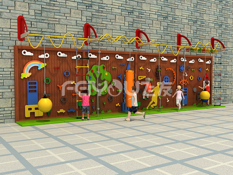 木質組合滑梯-023