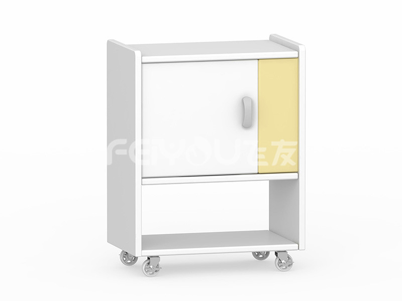 兒童實木移動書柜-027