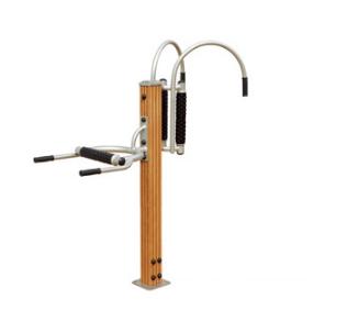 社區健身器材/塑木腰背按摩器