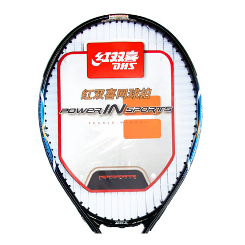 紅雙喜酷黑290網球拍圖1