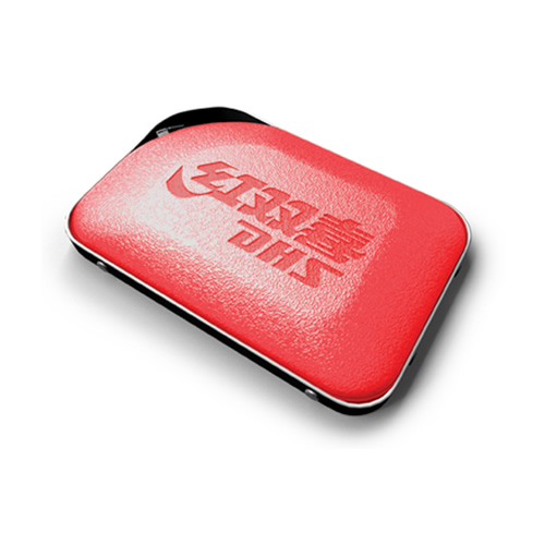 紅雙喜RC302紅色皮質乒乓球拍套