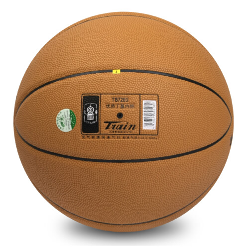 火車頭TB7203真皮手感7號籃球圖2