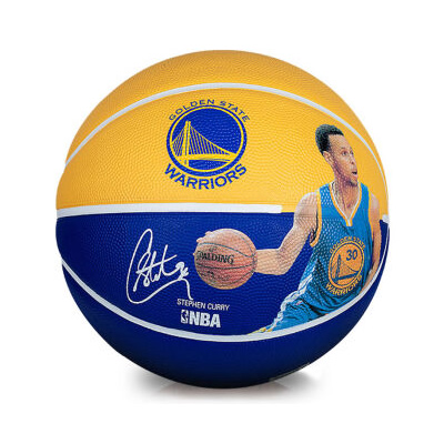 斯伯丁83-343Y庫(kù)里簽名款籃球