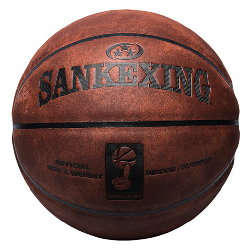 SANKEXING SP-155真皮質感籃球圖3
