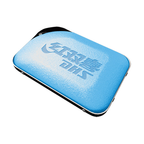 紅雙喜RC303藍色皮質乒乓球拍套