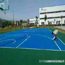 利達貴陽供應運動場地地面丙烯酸球場材、網球場丙烯酸球場用料、籃球場丙烯酸球場用料、可全國內包施工、包劃球場線 丙烯酸材料