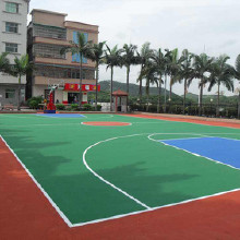 【藝創】合肥水性彈性丙烯酸球場環保施工 運動地面方案丙烯酸球場廠家