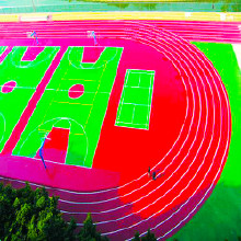 湖南優冠跑道、球場優冠塑膠跑道材料/塑膠跑道廠家/價格/施工/環保塑膠跑道材料/塑膠球場/硅pu/硅pu籃球場/epdm