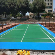 供應硅pu籃球場地翻新材料廠家、硅pu籃球場建設、硅pu球場材料生產及施工廠家、吉林省運動場地生產及施工為一體的生產廠家