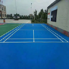 利達供應丙烯酸籃球場材料、硅pu藍球場材料、塑膠材料廠家、環保無毒無味籃球場地面材料、水性丙烯酸材料、羽毛球場、網球場