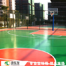 廣州健冠體育JGG-008 硅PU籃球場地網球場羽毛球場 包施工 佛岡清遠番禺 體育場館設施