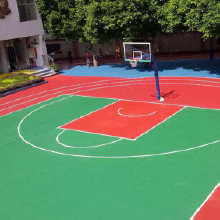 利達(dá)供應(yīng)羽毛球場(chǎng)地板、羽毛球場(chǎng)地板、羽毛球場(chǎng)地板廠家 羽毛球丙烯酸地板材料、籃球場(chǎng)丙烯酸材料運(yùn)動(dòng)場(chǎng)所、水性材料施工師傅、