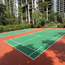 利達供應惠州硅pu涂料硅pu塑膠網球場材料、硅pu藍球場材料廠家 硅pu涂料 惠州硅pu涂料廠家