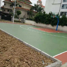 利達水性硅PU藍球場材料、網球場材料廠家可介紹施工的廠家佛山球場材料廠家、供應佛山硅PU球場材料