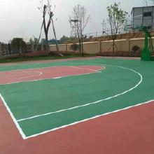 河南地坪工程，丙烯酸籃球場操場羽毛球館地坪施工 丙烯酸地坪