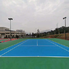 利達供應排球場硅PU材料，籃球場、籃球場、籃球場廠家、利達供應藍球場防滑地面涂料、水性丙烯酸球場材料、學校活動場室內外地