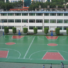 利達供應硅pu球場材料、硅pu球場地面施工、硅pu球場地面材料廠家 硅PU涂料