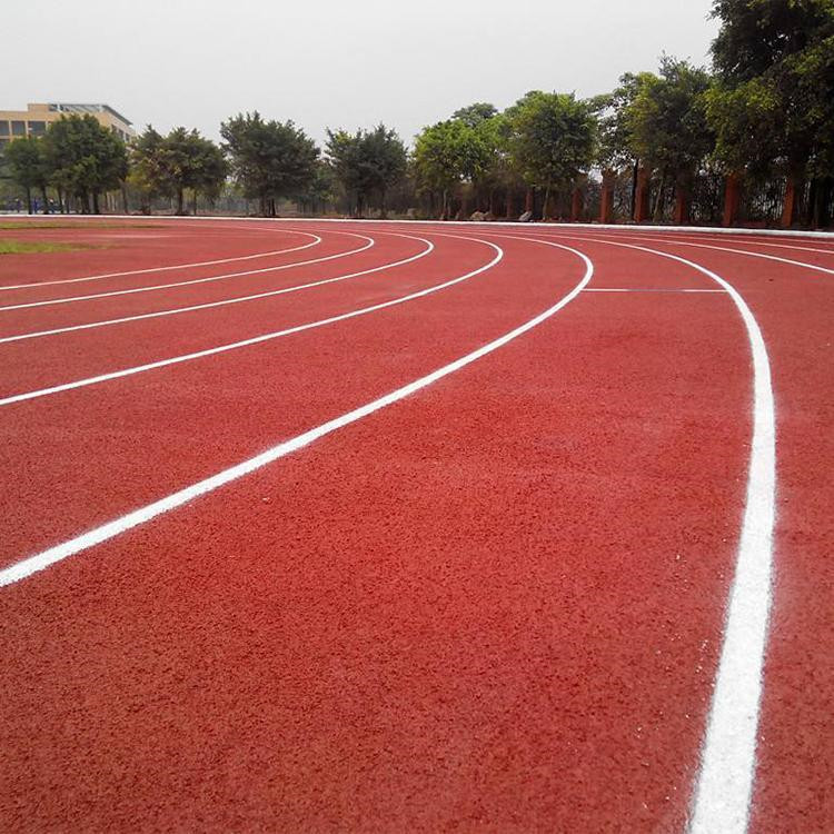 旭康體育生產 塑膠球場跑道 塑膠操場 施工
