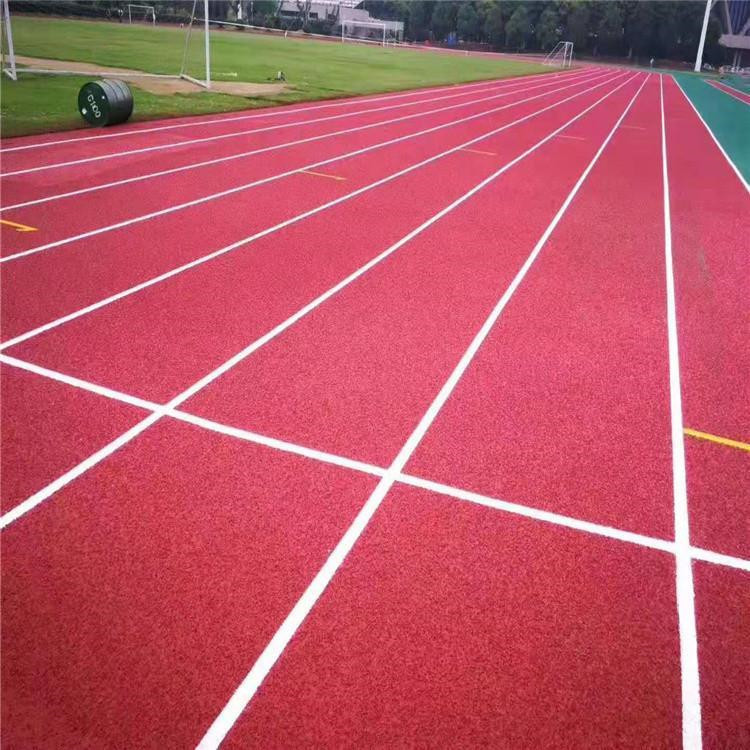 旭康體育生產 塑膠球場跑道 塑膠操場 施工